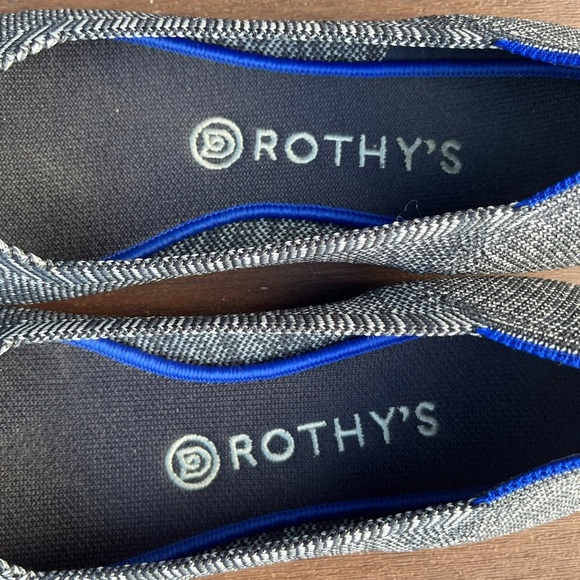 Rothy's Black and Gray Flats - Picture 6 of 10